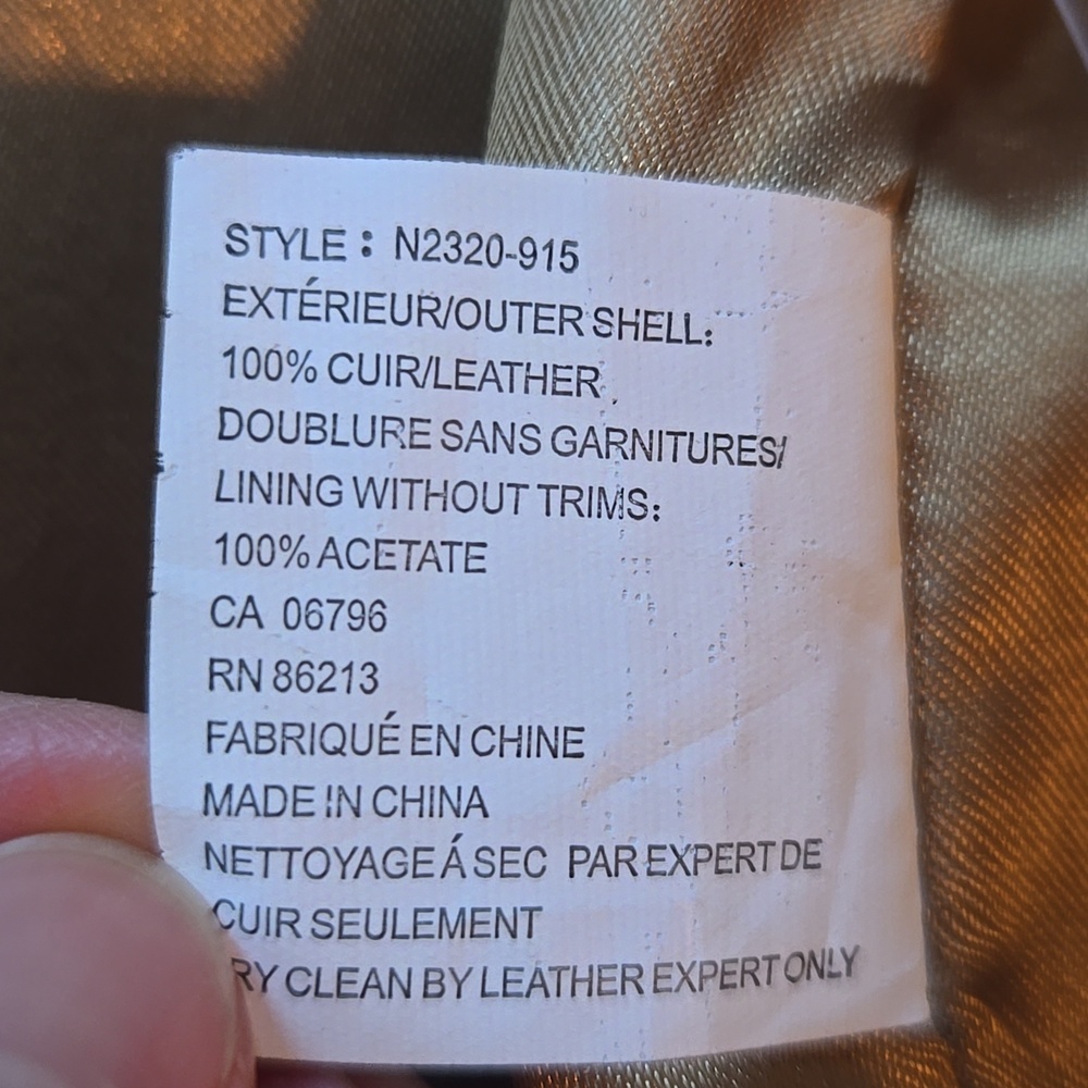 Vintage Y2K Tan Suede Button-Front Coat - Picture 15 of 16